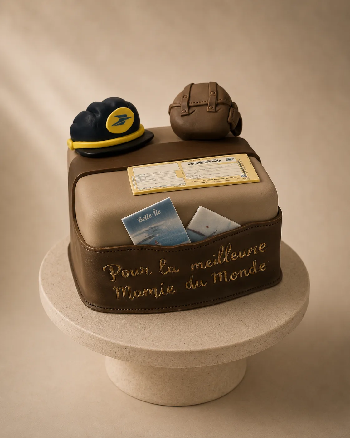 Pièce sculptée, création sur mesure de ND Pâtisseries